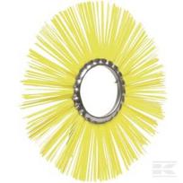 Rotacinis šepetys polipropileninis 450x110mm geltonas Ø 2.2 mm 1715104450