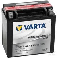 Akumuliatorius 12V 12Ah 200A AGM Powersports VARTA 512014020I314PS