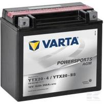 Akumuliatorius 12V 18Ah 250A AGM Powersports VARTA 518902025I314PS