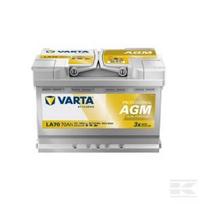 Akumuliatorius 12V 70Ah 760A LA70 VARTA Professional Dual Purpose AGM 840070076