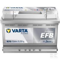 Akumuliatorius 12V 70Ah 760A N70 VARTA Dynamic EFB 570500076