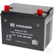 Akumuliatorius 12V 24Ah 250A uždaras Kramp U19BKR