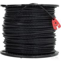 Trimerio valas Ø4 mm, 110 m, kvadratinis, Nylsaw, juodas, Kramp