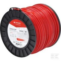 Trimerio valas Ø3,3 mm 182 m kvadratinis raudonas Kramp