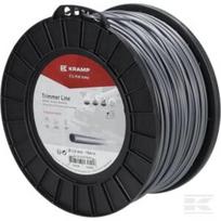 Trimerio valas Ø3,0 mm 164 m apvalus Titanium Power, pilkas, Kramp