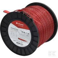 Trimerio valas Ø3,0 mm 281 m, suktas tylus, raudonas, Kramp
