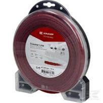 Trimerio valas Ø2,65 mm 72 m, suktas tylus, raudonas, Kramp