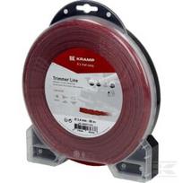 Trimerio valas Ø2,4 mm 88 m, suktas tylus, raudonas, Kramp