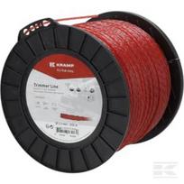 Trimerio valas Ø3,3 mm 232 m, suktas tylus, raudonas, Kramp