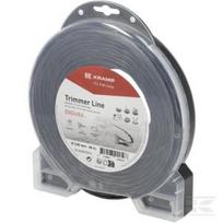 Trimerio valas Ø3,0 x 46 m, ovalinis suktas, juodas, Kramp Endura