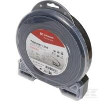 Trimerio valas Ø4,0 x 27 m, ovalinis suktas, juodas, Kramp Endura