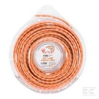 Trimerio valas 4,3 mm 21 m, suktas, Vortex Alu