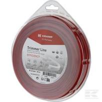 Trimerio valas Ø3 mm 44 m kvadratinis raudonas Kramp Efficiency