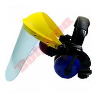 FACE SHIELD+ Klausos apsauga (ausinės) PVC