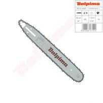 Pjovimo juosta DOLPIMA 3/8" 1,3 mm 35 cm / 14" + grandinė 52 nareliai
