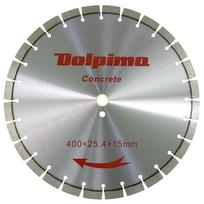 Deimantinis diskas betonui, lazeriu privirinti segmentai, 400×25,4/20MM 15×3,6MM