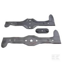 Mulčiavimo peilis AYP/Husqvarna 465 mm kairysis, 5 žvaigždučių tvirtinimas, 532426323