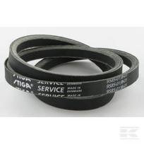PTO pavaros pleištinis diržas Stiga Villa Master / President / Comfort / Ready, profilis B, 13 x 1028 mm, Kevlar® kordas, OEM 1134-9078-01 / 1134-9146-01 / 9585-0138-01 / 9585-0204-01