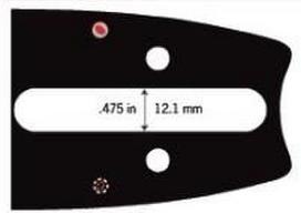 Pjovimo juosta 15" 3/8" 1,6 mm 56 nareliai „EVEREST“
