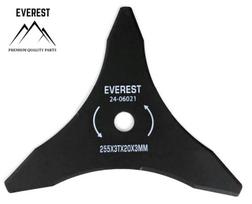 Universalus pjovimo diskas, 3 dantys, skersmens anga 20mm, plotis 255mm, storis 3mm EVEREST