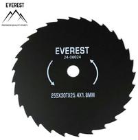 Universalus pjovimo diskas, 30 dantų, skersmens anga 25,4mm, plotis 255mm, storis 1,8mm EVEREST