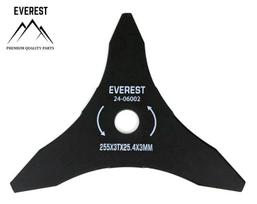 Universalus pjovimo diskas 3 dantys, skersmuo 255 mm, anga 25,4 mm, storis 3 mm  EVEREST