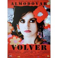 VOLVER Originalus kino plakatas RITINĖTAS Mažas formatas 53x40cm Kino plakatas Pedro Almodovar
