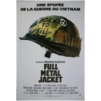 PILNAS METALO ŠARVAS Originalus kino plakatas Ritinėlis Mažas formatas 60x40cm Stanley KUBRICK žalia