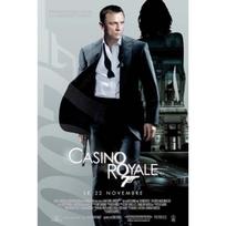 CASINO ROYALE Originalus kino plakatas Susuktas 53x40 Daniel Craig balta