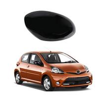 Dešinės pusės durų veidrodėlio dangtelis Citroen C1 MK1 Peugeot 107 2005-2014 Juodas