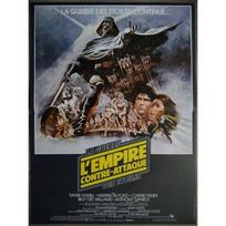 IMPERIJA PRIEŠ PUOLIMĄ Originalus KINO PLAKATAS SULANKSTYTAS Mažas formatas 53x40cm Filmo plakatas ŽVAIGŽDŽIŲ KARAI balta