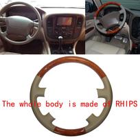 Plastikinis medžio imitacijos vairo užvalkalas Toyota Land Cruiser Lexus LX470 LS400