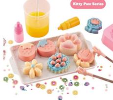 Žaislų gaminimo rinkinys, pasidaryk pats katės letenėlę Squishy