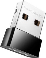 „Cudy WU650 AirNano AC650“ dviejų dažnių „WiFi“ USB adapteris, nano dydžio, USB 2.0, „Plug and Play“, juodas