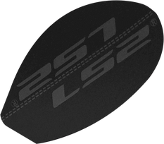 LS2 ŠALMO ALIUMINIO SMAKRO DANGTELIAI FF399 MATT BLACK