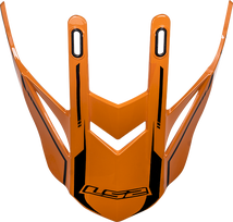 LS2 MX437 SNAPELIS CORE BLACK ORANGE