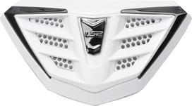 LS2 FF900 SMAKRO VĖDINIMO DANGTELIS - GLITTER WHITE