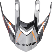 LS2 MX436 EVO SNAPELIS - KNIGHT TITANIUM ORANGE