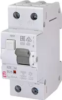 Srovės nuotėkio relė KZS-2M (B 25A; 6kA; 30mA A; 1P+N)