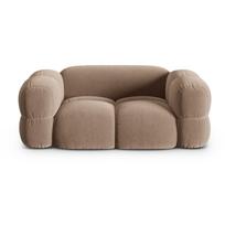 Rudos spalvos iš velveto sofa 180 cm Loretto – Cosmopolitan Design