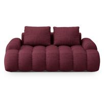 Bordo spalvos sofa 175 cm Linz – Cosmopolitan Design