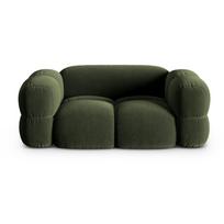 Žalios spalvos iš velveto sofa 180 cm Loretto – Cosmopolitan Design