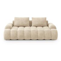 Smėlio spalvos iš velveto sofa 200 cm Linz – Cosmopolitan Design