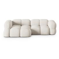 Smėlio spalvos kampinė sofa (su kairiuoju kampu/su gultu) Loretto – Cosmopolitan Design