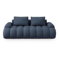 Tamsiai mėlynos spalvos sofa 200 cm Linz – Cosmopolitan Design