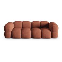 Raudonos plytų spalvos sofa 250 cm Loretto – Cosmopolitan Design