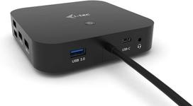 i-tec USB-C Dual Display Docking Station with Power Delivery 100W + Uni.Charger