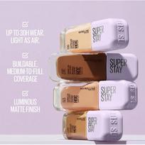 Maybelline Super Stay Lumi-Matte Foundation Makiažo pagrindas, 128.
