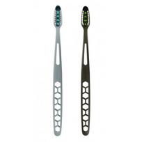 Jordan Ultralite 1+1 Toothbrush Soft Dantų šepetėlių rinkinys, Green + Blue