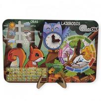 PuzzleOK lietuviškas lavinamasis pažintinis kalendorius